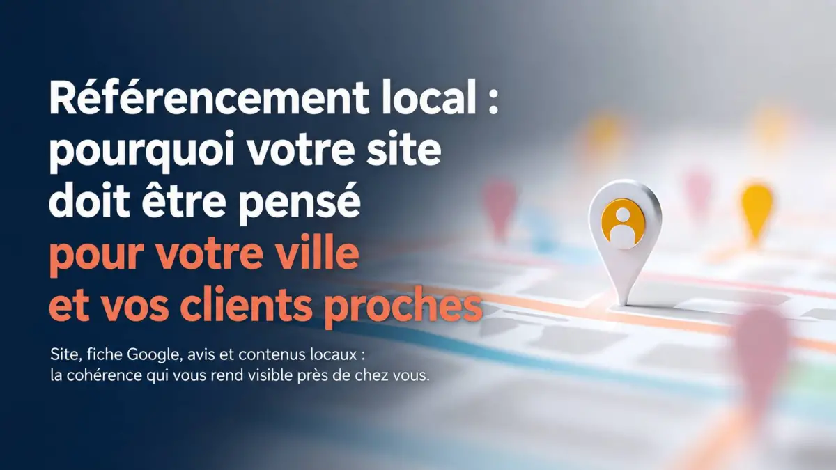 Référencement local : pourquoi votre site doit être pensé pour votre ville et vos clients proches