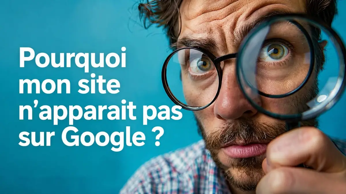 Pourquoi mon site n'apparait pas sur Google ?