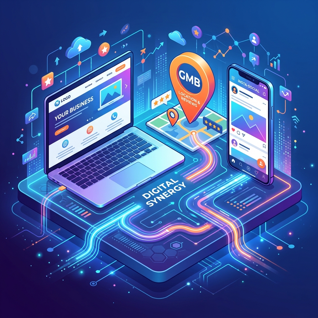 Site Web, GMB et Réseaux Sociaux : La synergie gagnante